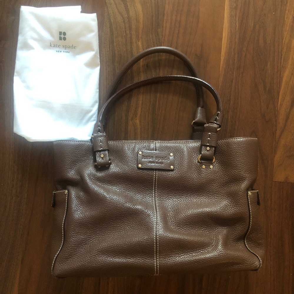 Kate Spade Brown Leather Purse